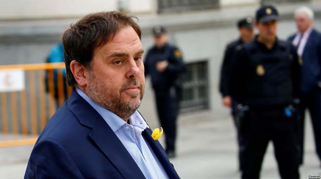 ​Іспанський суд відмовився звільнити з ув’язнення колишнього віце-президента Каталонії