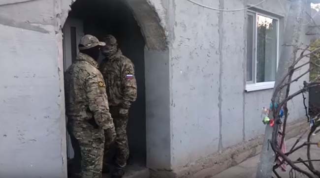 ​Оккупанты опубликовали видео задержания Гафарова