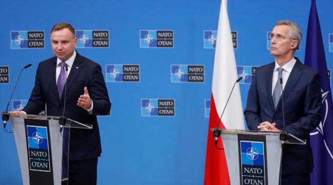 ​Генсек НАТО та президент Польщі обговорили напружену ситуацію на кордоні України