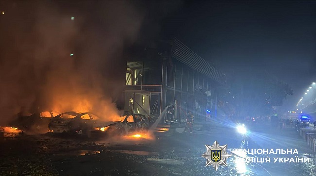 У Києві 11 постраждалих внаслідок атаки ворожих БпЛА, з них двоє неповнолітніх - поліція фіксує черговий воєнний злочин агресора