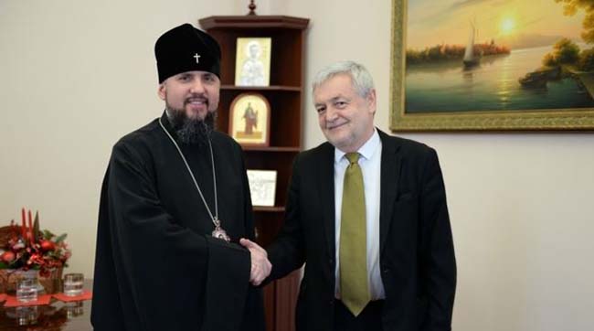 ​Ян Пєкло висловив Епіфанію підтримку Польщі для процесу уніфікації українського православ’я
