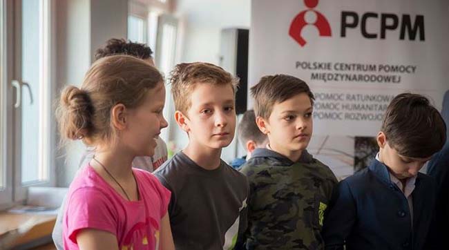 ​Учні варшавських шкіл допомагають своїм ровесникам в Україні