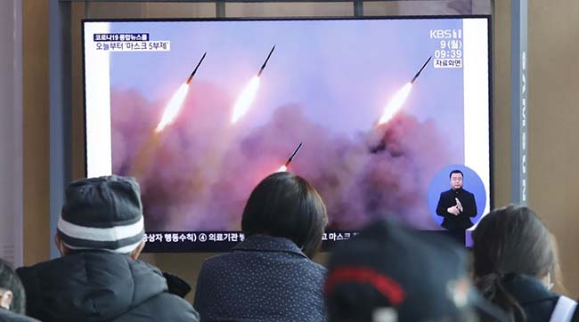 ​Північна Корея провела другий запуск балістичних ракет за два тижні, які знову впали у море