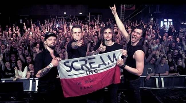 ​У Щецині почнеться всепольський тур київського метал-гурту Scream Inc