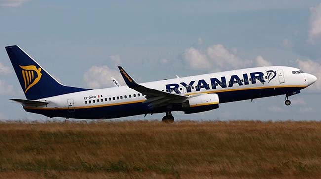 ​Ryanair цьогоріч запустить рейс Херсон-Краків, натомість улітку 2020 року лоукостер почне літати з Харкова до Модліна