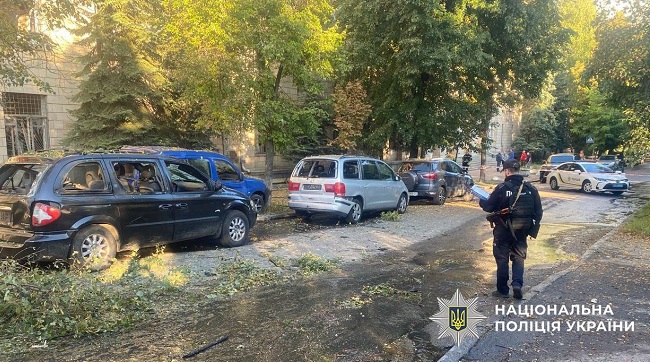 Поліція документує наслідки терору рф - масованої ворожої атаки на Київ