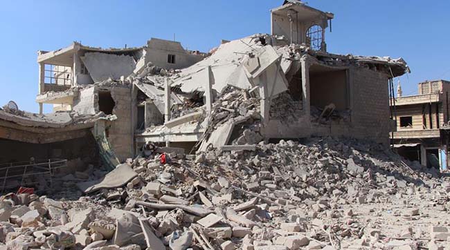 ​У Сирії винищувачі вкс росії завдали удару по Теменійе із застосуванням касетних бомб