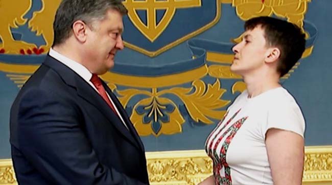 ​Комедия или трагедия. Савченко против Порошенко
