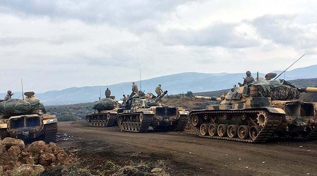 ​Операція ЗС Туреччини в Афріні розвивається з трьох напрямків