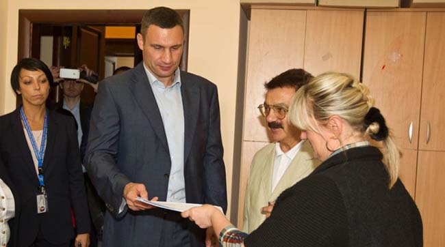Київська міська виборча комісія зареєструвала Кличка кандидатом на посаду столичного голови