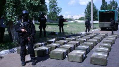 Службою безпеки України знищено більше однієї тонни кокаїну