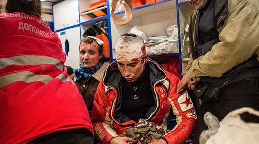 Сьогодні у лікарнях перебувають 62 особи, постраждалі внаслідок силового розгону Майдану і сутичок на Банковій