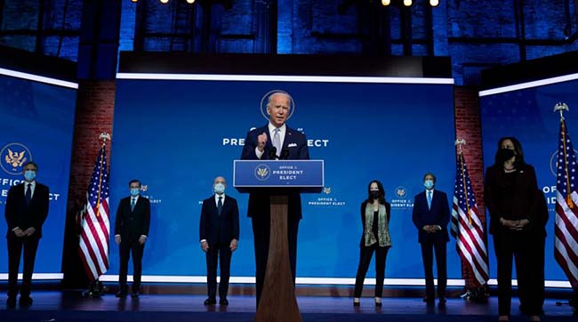 ​Новообраний президент США Джо Байден представив кандидатів на ключові посади в сфері дипломатії і безпеки