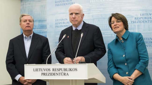 ​Сенатори США підняли питання корупції та реформ на зустрічі з українськими лідерами