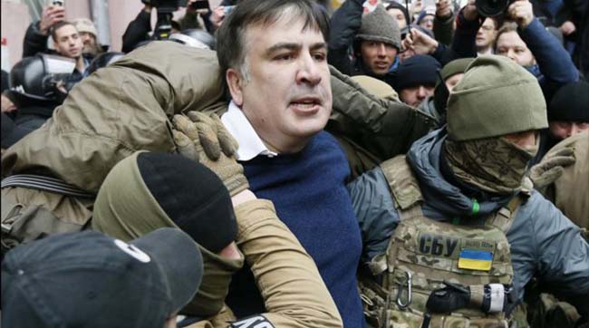 ​У Києві затримали Міхеїла Саакашвілі і помістили в ізолятор тимчасового тримання