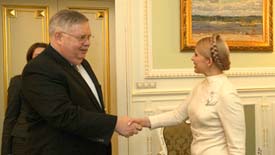 Юлію Тимошенко відвідав посол США в Україні