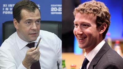 В октябре Медведев собирается встретиться с Марком Цукербергом
