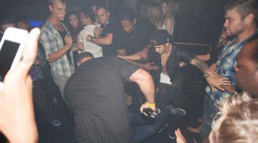 Джастин Бибер подвергся нападению в канадском ночном клубе