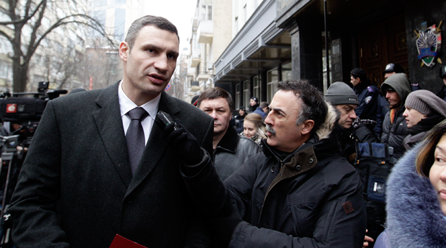 Кличко: Генпрокурор підтвердив, що Сівкович, Коряк і Попов спільно контролювали розгін Майдану