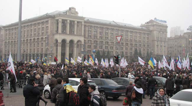 У центрі Києва не діє судова заборона проводити мирні зібрання