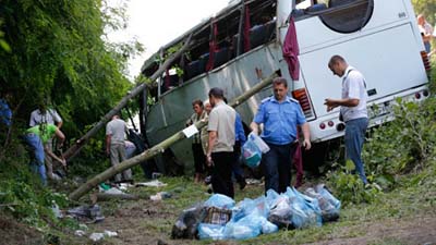 Водителя автобуса, разбившегося в Черниговской области, поместили в СИЗО 
