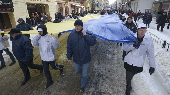 lviv protest
