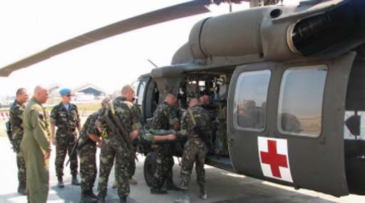 Медики у місті Волноваха врятували поранених бійців Української армії від сепаратистів