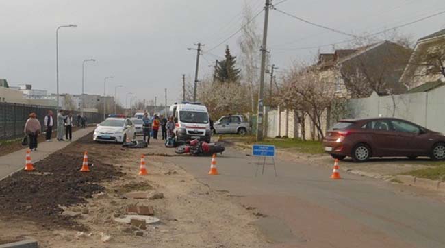 У Дарницькому районі столиці на викраденому мотоциклі розбився 29-річний чоловік