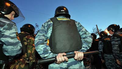 В Москве полиция разогнала очередной лагерь оппозиционеров