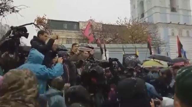 ​У Києві правоохоронці забезпечують безпеку учасників «Маршу обурених»