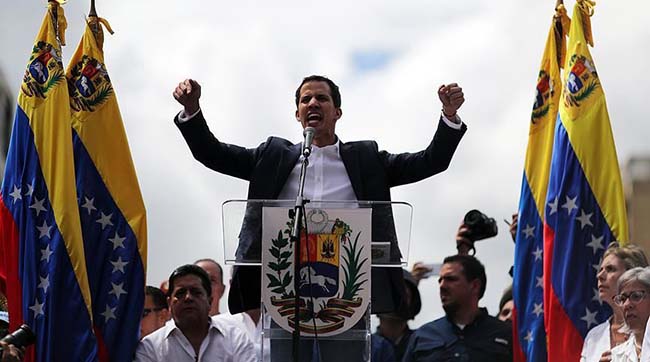 Гуайдо закликав опозицію Венесуели до загальної акції протесту