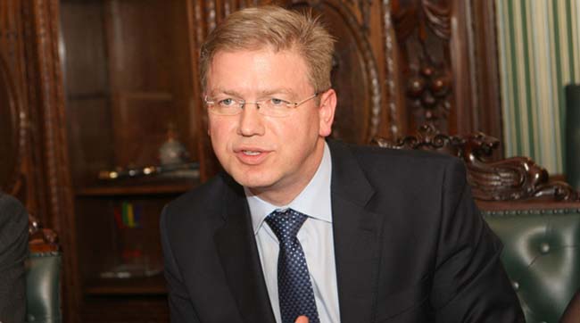 Штефан Фюле визначив умови для усунення перешкод у партнерстві України з ЄС