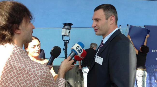 Віталій Кличко виступив у Брюсcелі перед спеціальним засіданням комітету із закордонних справ Європарламенту