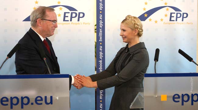 Європарламентар назвав Юлію Тимошенко взірцем боротьби за демократію