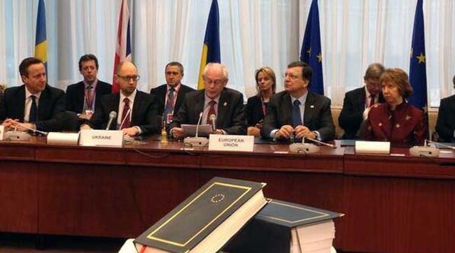 У Брюсселі підписано політичну частину угоди про асоціацію між Україною та ЄС