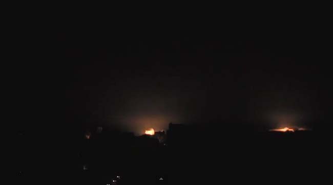 Батальйон «Азов» повідомив про нічний обстріл Луганська - відео