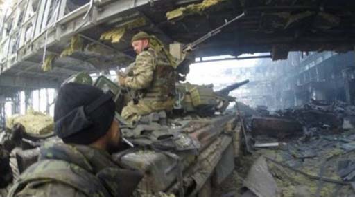 Битва за Донецкий аэропорт - сквозь метель осколков…