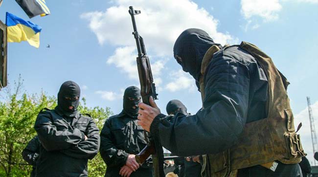 Батальон «Донбасс» готовиятся к бою с террористами