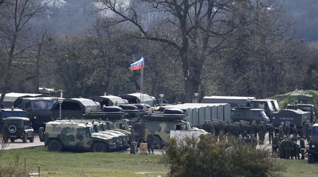 Россия стягивает войска к границе с Херсонщиной