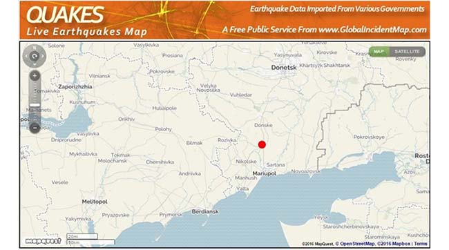 Странности землетрясения в Мариуполе