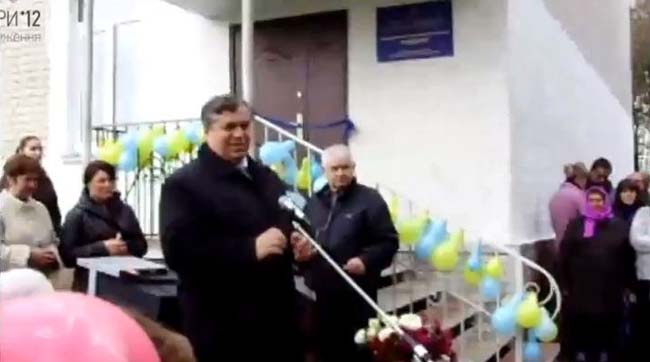 На Чернігівщині кандидати від партії влади відкрили чергове дитяче раїще