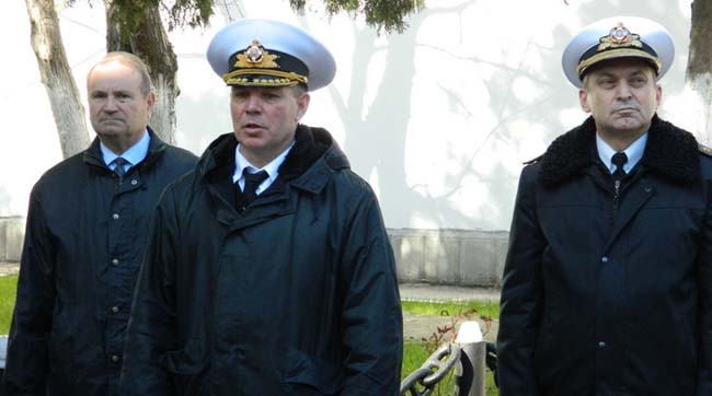 Офицеры штаба ВМС ВС Украины присяге не изменили