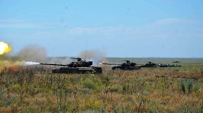 ​Украина провела военные учения возле оккупированного Крыма