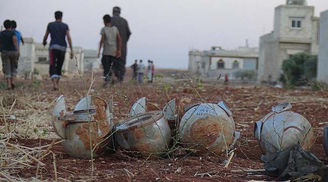 вкс росії скинули касетні бомби на Ідліб: загинули троє мирних жителів