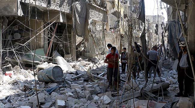вкс росії застосували заборонені боєприпаси в Алеппо: загинуло 7 дітей