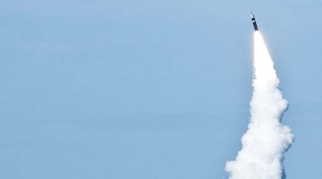 США провели тестовий запуск двох балістичних ракет