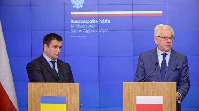 ​Голови МЗС Польщі та України обговорили у Варшаві можливості «рухатися вперед» в історичних питаннях