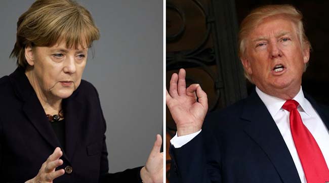 ​У Меркель і Трампа Україна і росія стоять на порядку денному