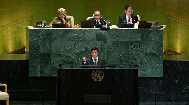​Президент Зеленський хоче, щоб його 15-хвилинна промова в ООН змінила світ