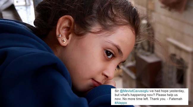 ​Маленька сирійка закликала Туреччину допомогти жителям Алеппо